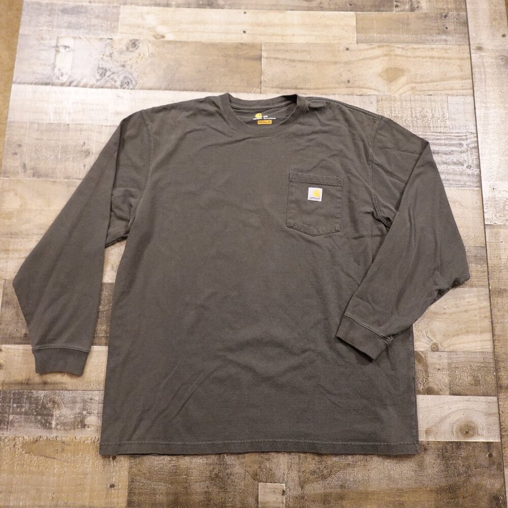 Carhartt Long Sleeve Pocket T-Shirt – Men’s 2XL Original Fit